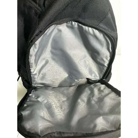OGIO Business Laptop Padded Backpack Computer Work Black Polyglass Maple Logo